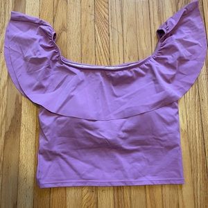 Kortni Jeane Ruffle Around top